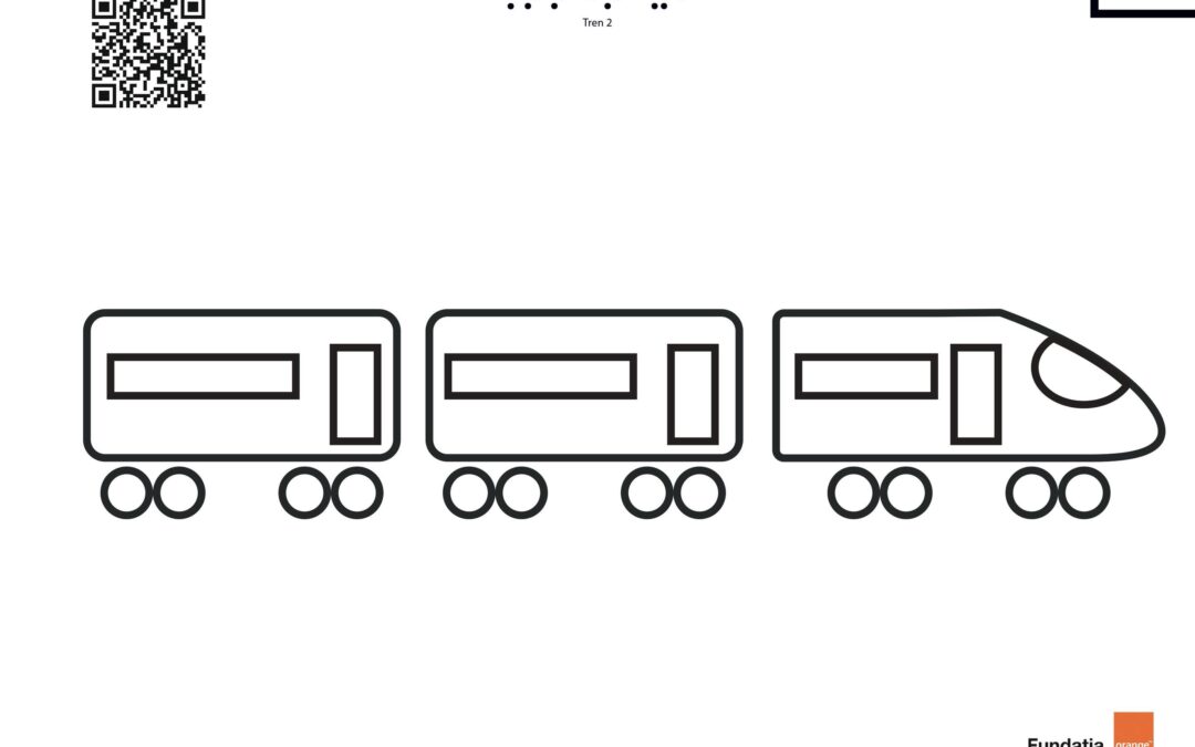 Outlined train